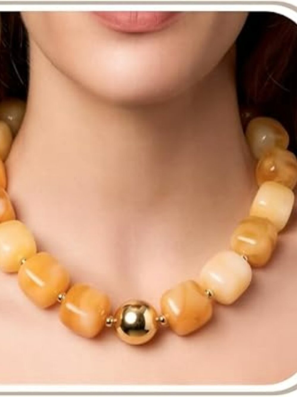 New Chunky Necklace Trendy Colorful Lg Square Acrylic Resin Beads Statement